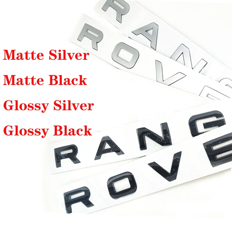 ABS 3D для капота Range Rover передняя и задняя крышка багажника эмблема логотип значок