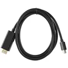 Мини-Кабель Dp-Hdmi Minidp к Hdmi-совместимый 1,8 M Dp Line Minidisplayport 20-контактный сигнал без потерь Plug And Play прочный