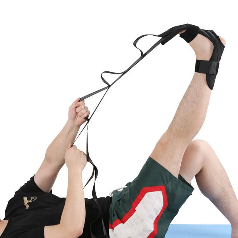 

Yoga Strap Stretch Bands Leg Lacing Belt Fitness Exerciser Assisted Stretcher