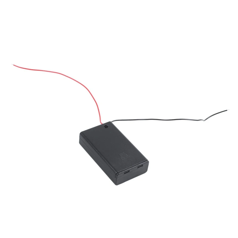 3 шт. два провода ВКЛ./ВЫКЛ. Переключатель 3x1 5 V AAA держатель батареи Чехол w