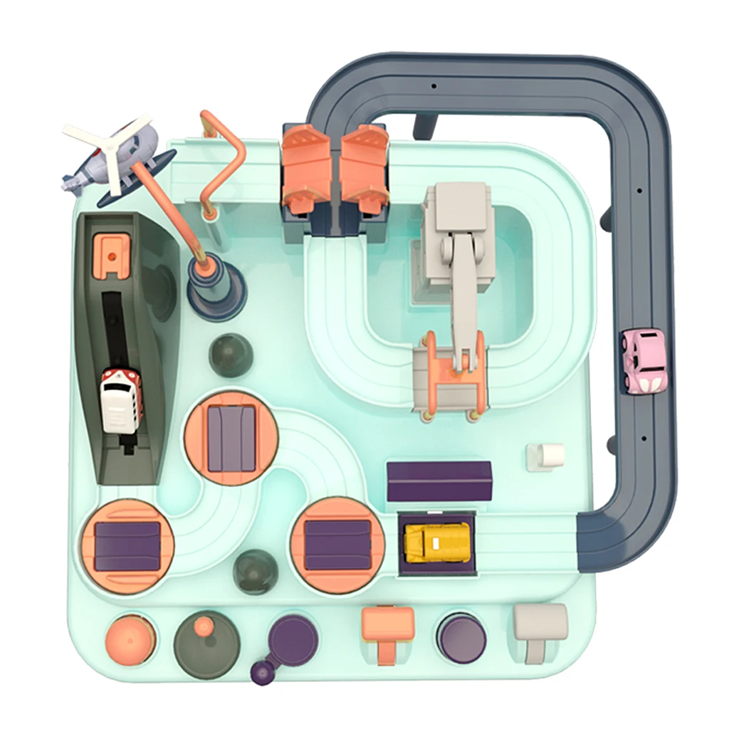 

Car Adventure Game Manipulative Rescues Squad Adventure Macaron Toys Table Rush