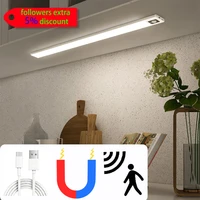 zoyaloo led night light usb charging ultra thin led motion sensor under cabinet lights for kitchen closet wardrobe corridor