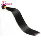 Пряди бразильских волос для плетения, прямые пряди человеческих волос, 1 шт., 8-30 дюймов, натуральный цвет, натуральные волосы для наращивания, прямые пучки волос