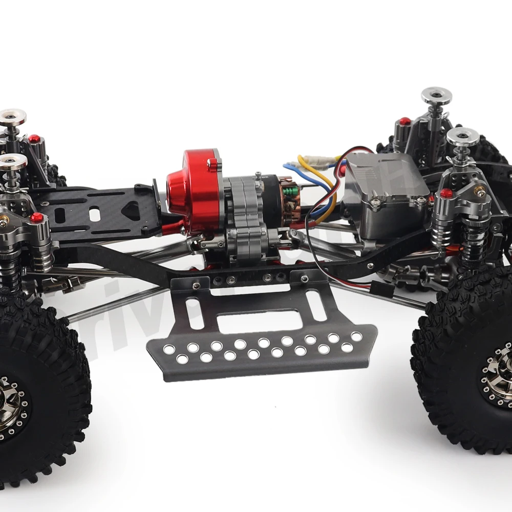 Металлические Боковые пластины педали слайдер для 1/10 RC Crawler Axial SCX10 RC4WD TF2 RGT 86100 90046