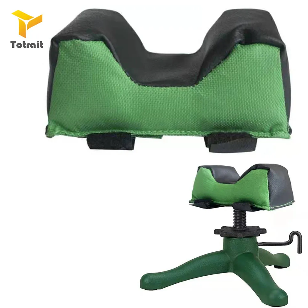 

Tactical Outdoor Target Shooting Rest Bags Bench Rest Front Rear Support Sandbag Stand Holders Calibration Clip for Rifle
