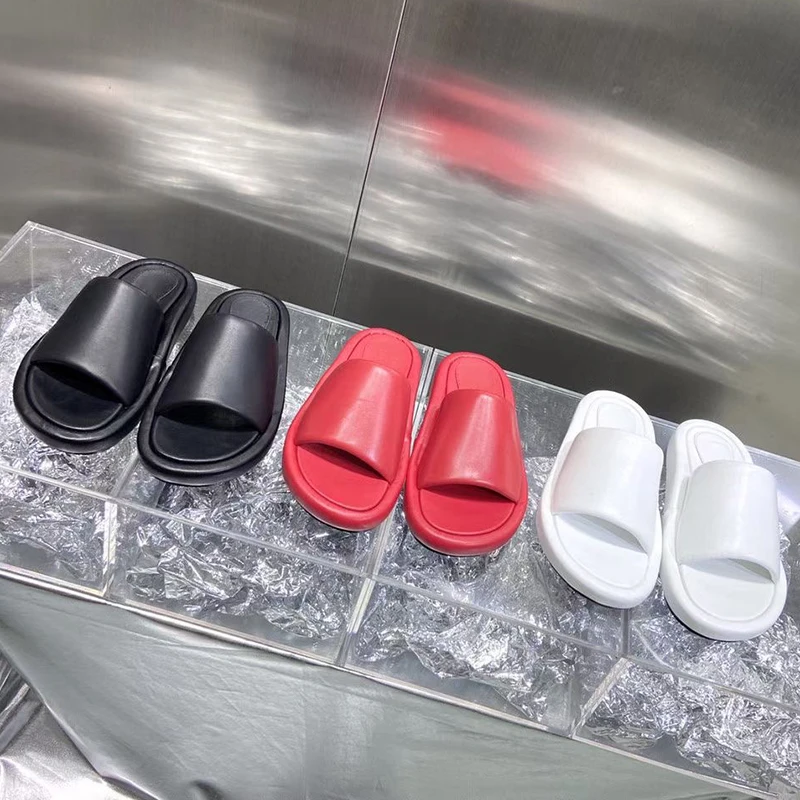 

Summer flat Beach seaside vacation Slippers Women Solid open toe flipflops thick sole casual sandals female comfort shoes Slides