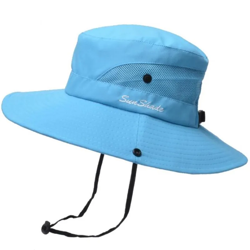 

SHALUOTAOTAO New Summer Women's Outdoor Sun Protection Fisherman's Hat Fashion Breathable Mountaineering Travel Sombrero's