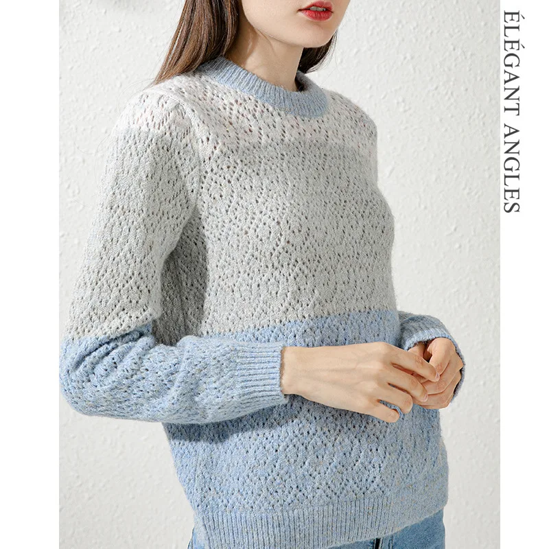 

Qiu dong female cloth sweater abb blending close skin lazy inside take a knitted sweater Japanese women's clothing