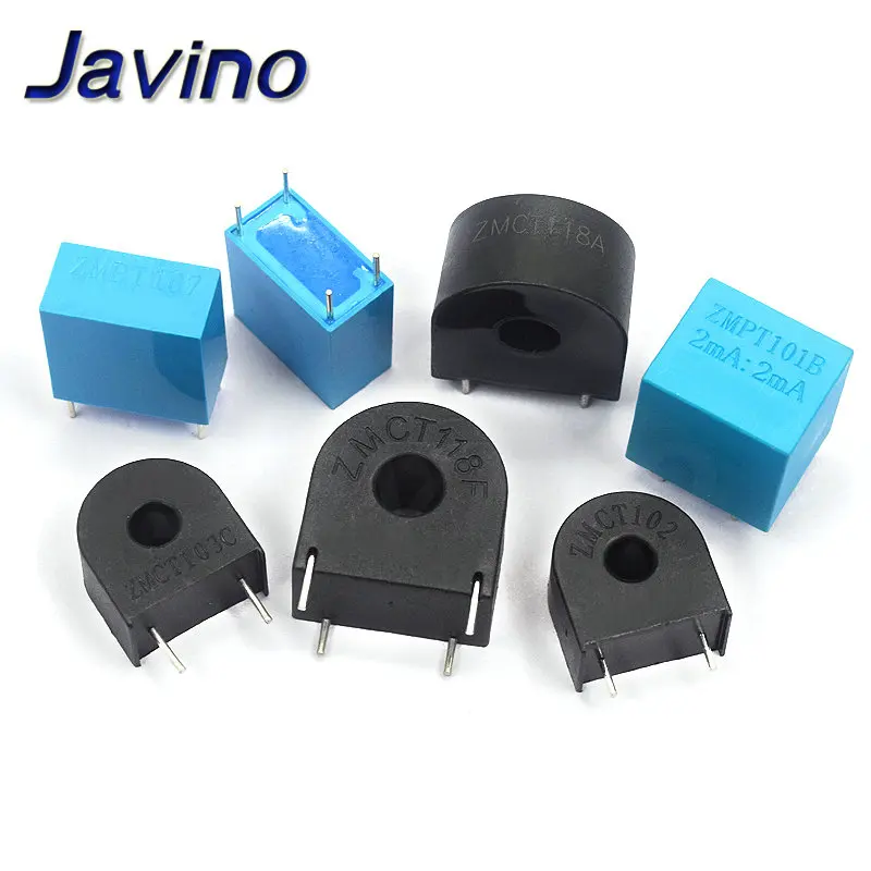 ZMPT107/101B ZMCT102/103/118 5A/5MA 2mA/2mA прецизионный фазовый преобразователь напряжения датчик выходного напряжения