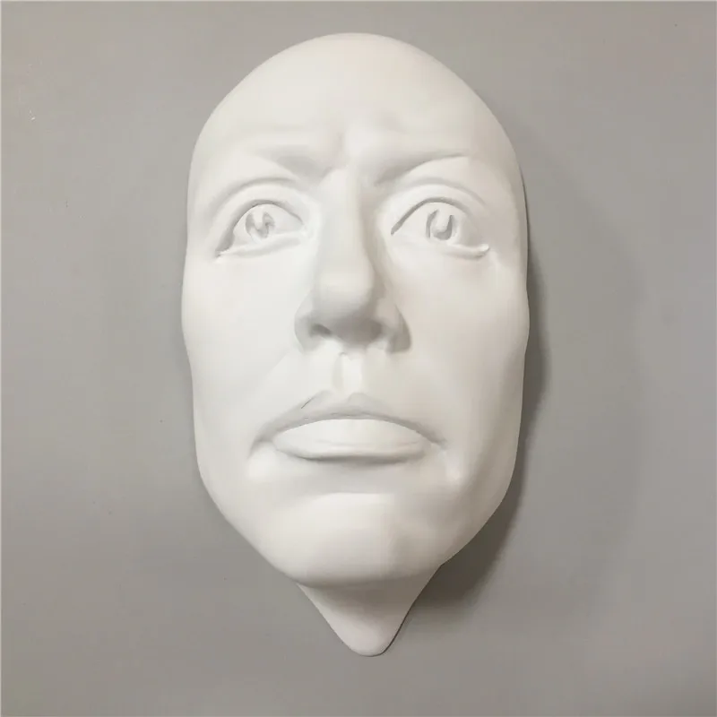 3D человек лицо персонажа скульптура на стене Висячие статуи домашний бар