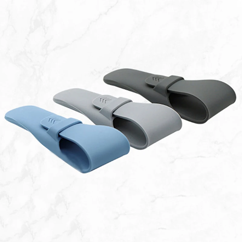 Men's Portable Travel Case Box for Shaving Machine Holder Storage Manual Razor Handle Protective Silicone Gel Cover | Дом и сад