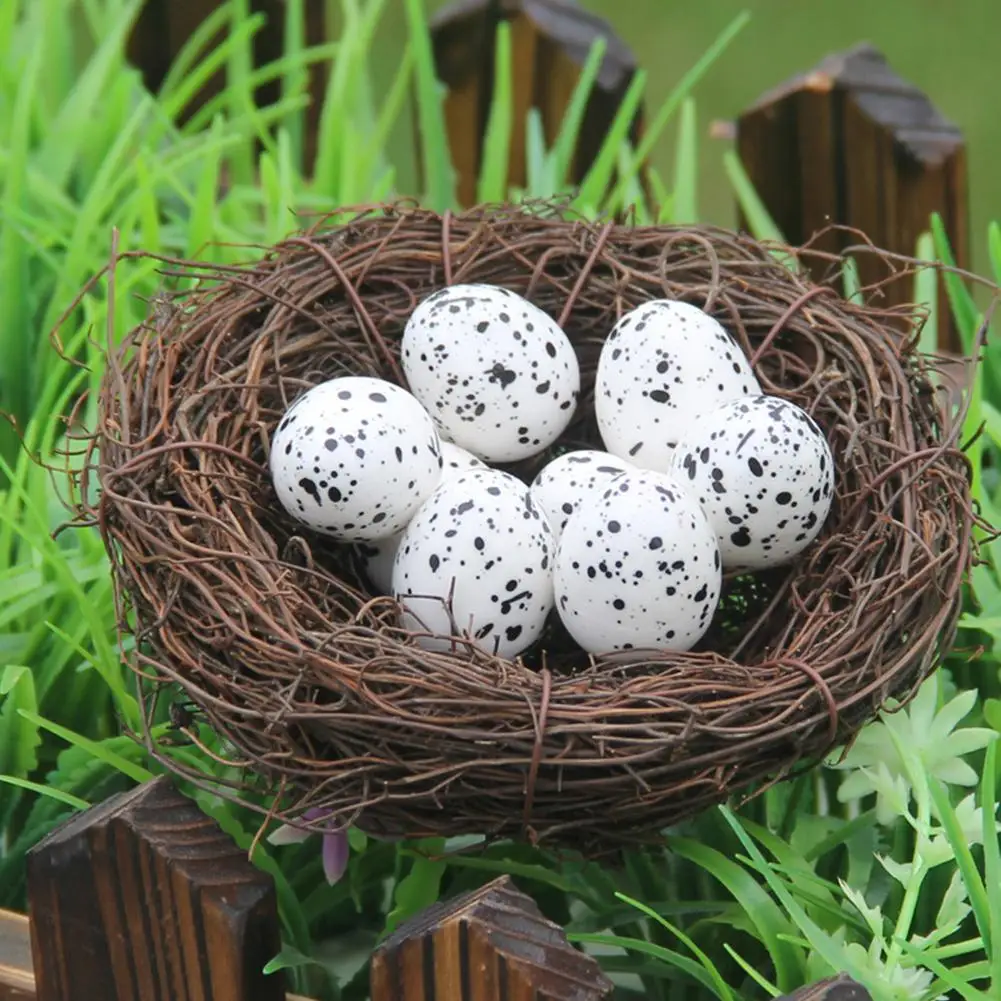 Гнездо для искусственных птиц/имитация яиц пасхального сада украшения