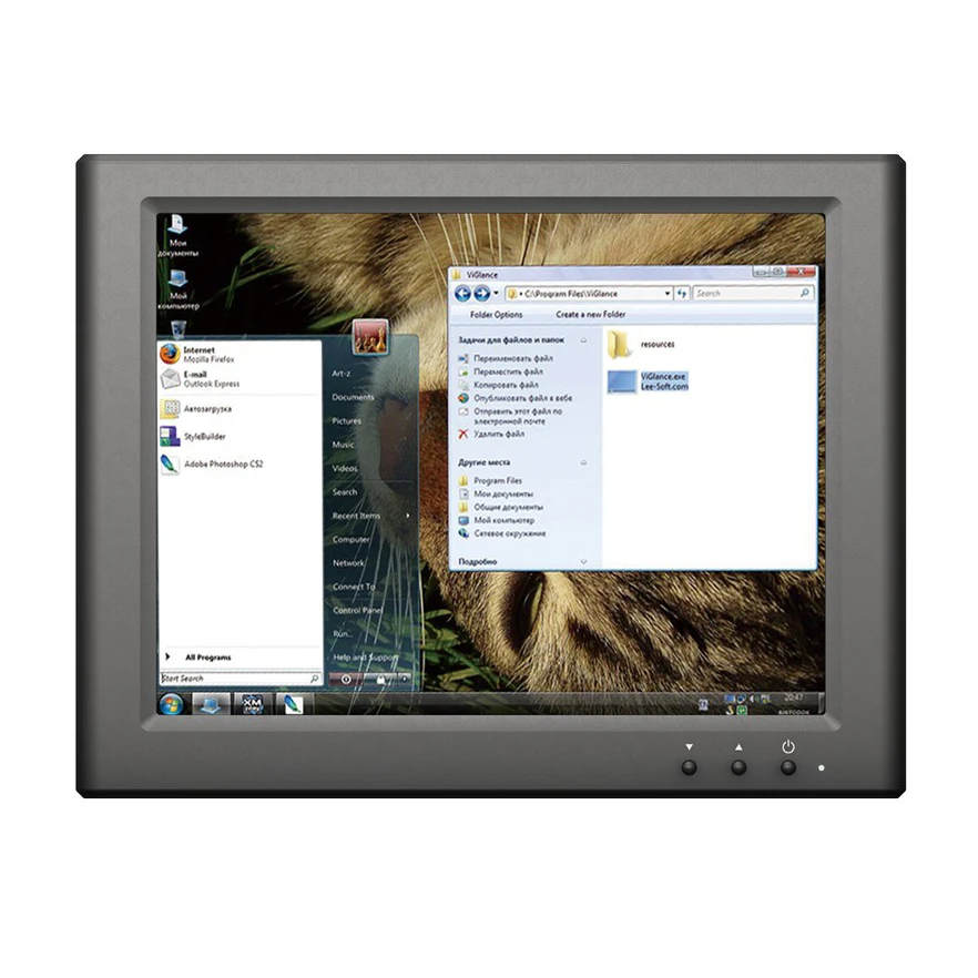 

LILLIPUT UM-80/C/T 8 "TFT светодиодный сенсорный экран, USB монитор для ПК, noetbook, дополнительный рабочий экран, дополнительный дисплей