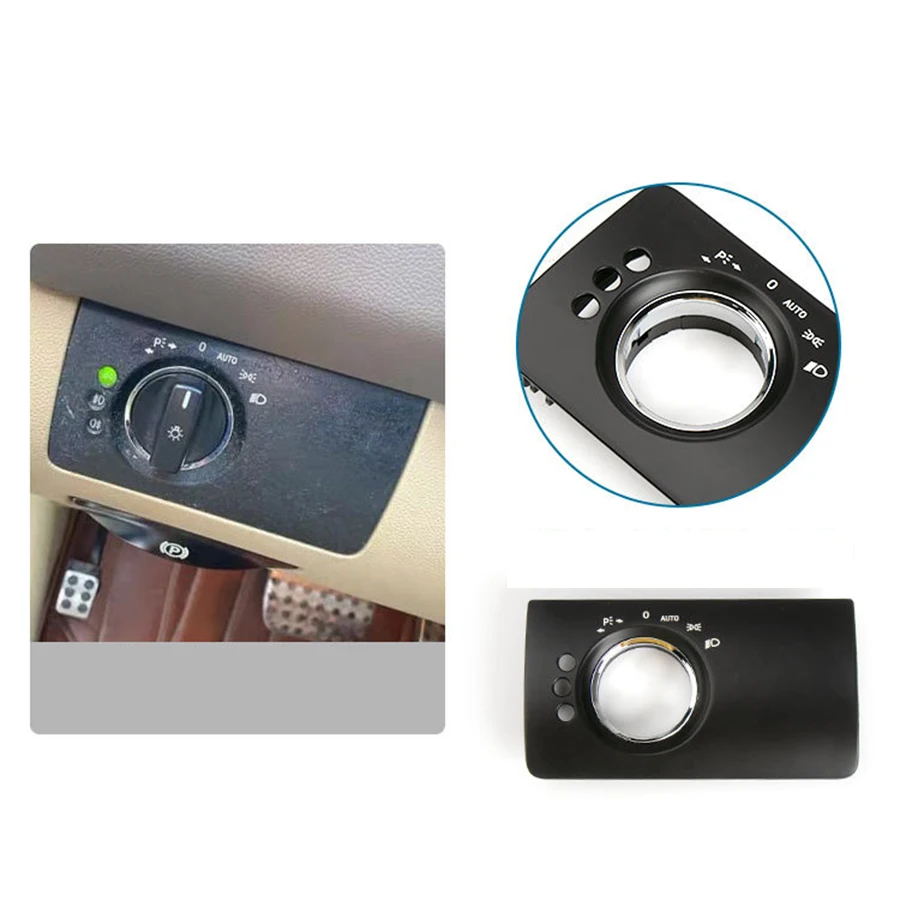 Панель переключателя передней фары для салона автомобиля сменная панель кнопки