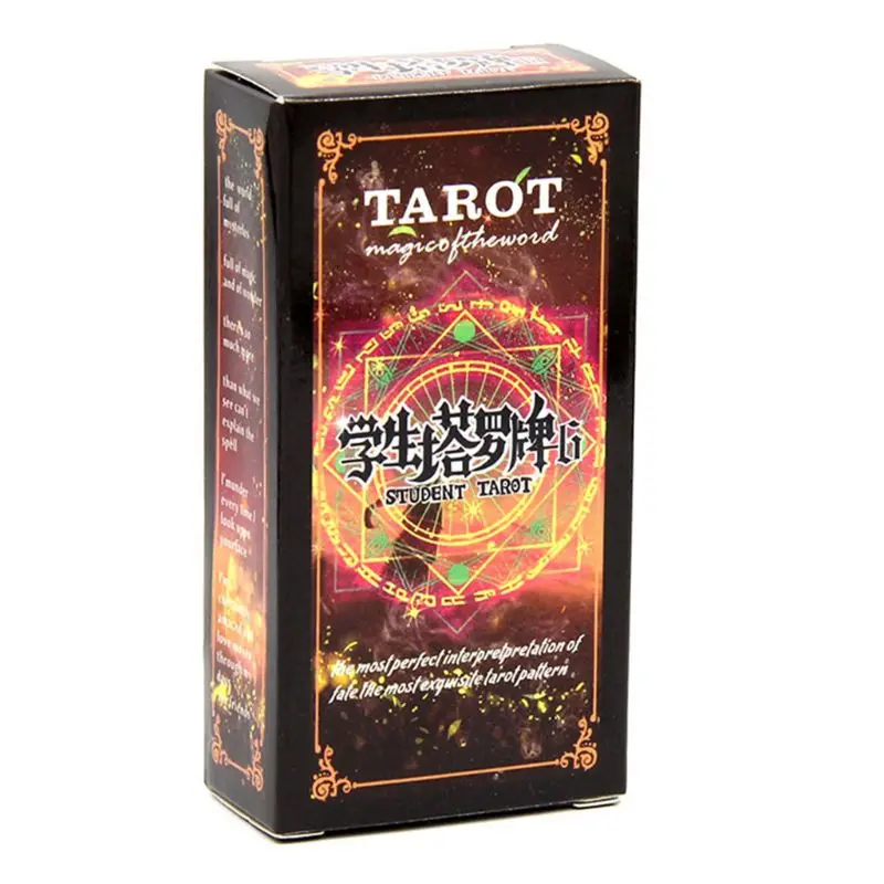 

Student Tarots Cards Deck with Guidebook Divination Astrology Oracle Board Game