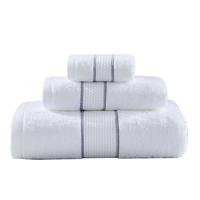 

Luxury Hotel Standard 60X40CM Towels Bathroom Platinum Satin 100% Cotton 5s-10s Absorption Soft and Skin-friendly Bath Towel