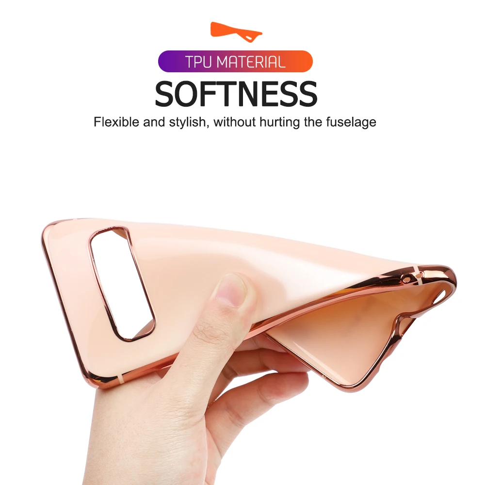 Роскошный Блестящий Мягкий чехол для samsung galaxy S10 S9 Plus S10e A30 A40 A50 A70 Note9, Ультратонкий силиконовый чехол для сотового телефона