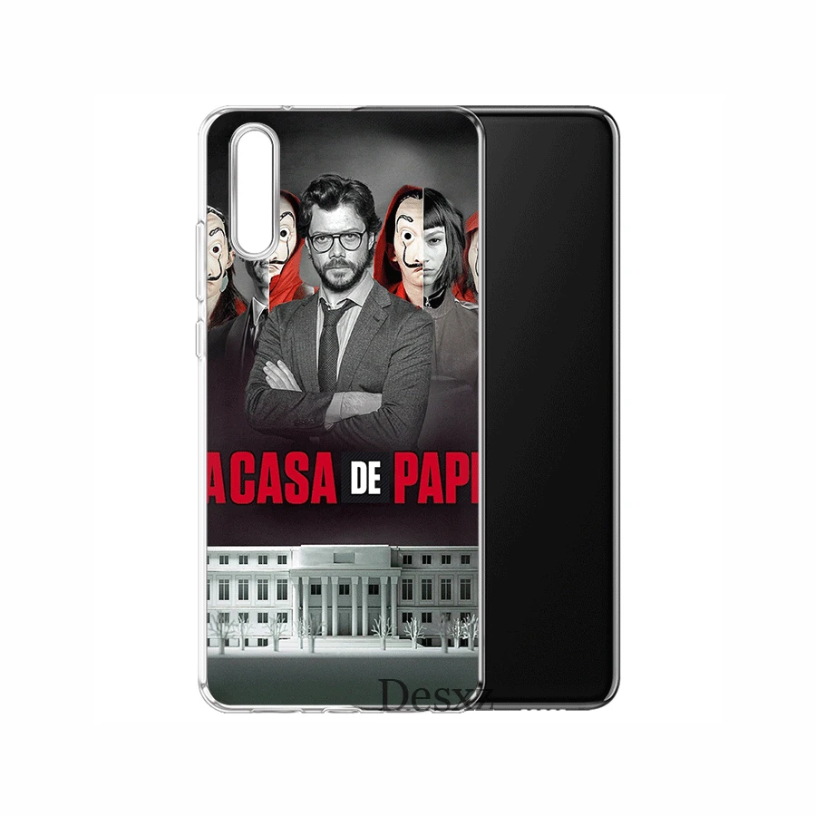 Чехол для мобильного телефона Huawei Y6 Y7 Y9 Mate 10 20 Pro Lite Nova 2i 3i 5i 2 3 4 чехол денег Heist House Of