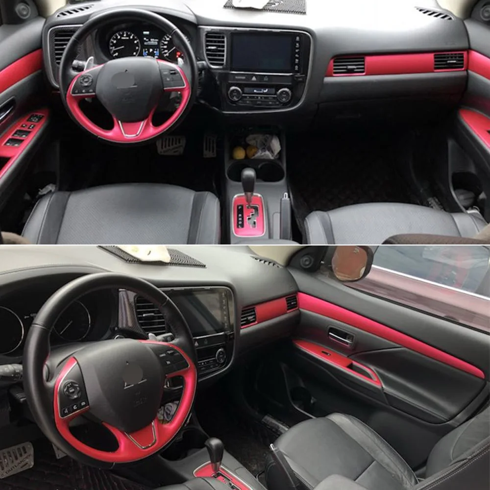 Для Mitsubishi Outlander 2012 16 интерьерная Центральная панель управления дверная ручка