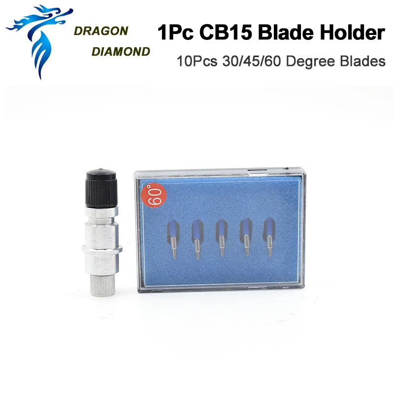 Graphtec CB15 виниловый плоттер 10 шт. 30/45/60 градусов лезвия для резки металла+ цельнокроеное платье Graphtec CB15 подставка для ножей