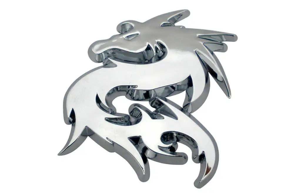 

Красный дракон бейдж 3D хром пластиковая эмблема багажник декор логотип мотор наклейка