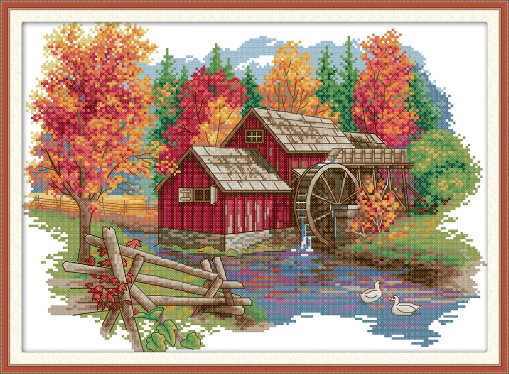 Набор для вышивки Mill DMC китайские наборы крестиком | Дом и сад