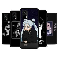 sad japanese anime aesthetic for realme 8 gt neo flash edition explorer master q3 pro narzo30 c21 c20 c11 c20a c21y phone case