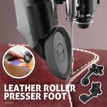 Leather Roller Presser Foot Industrial Sewing Machine Parts Leather Presser Foot Sewing Machine Roller Presser Foot Apparel