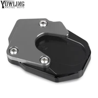 motorcycle kickstand side stand extension foot pad support for suzuki vstrom 1000 1050 xt gsx s gsxs 1000 f katana
