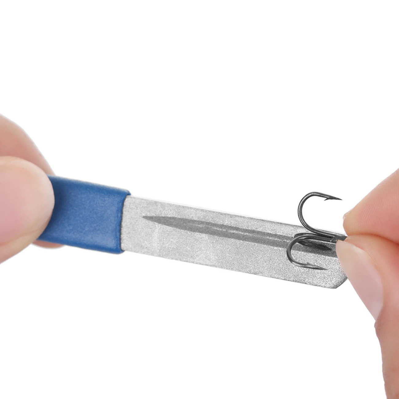 

Fishing Hook Sharpening Portable Outdoor Double Groove Hone Fishing Grinding Hook Sharpener Fish Accessories Tool