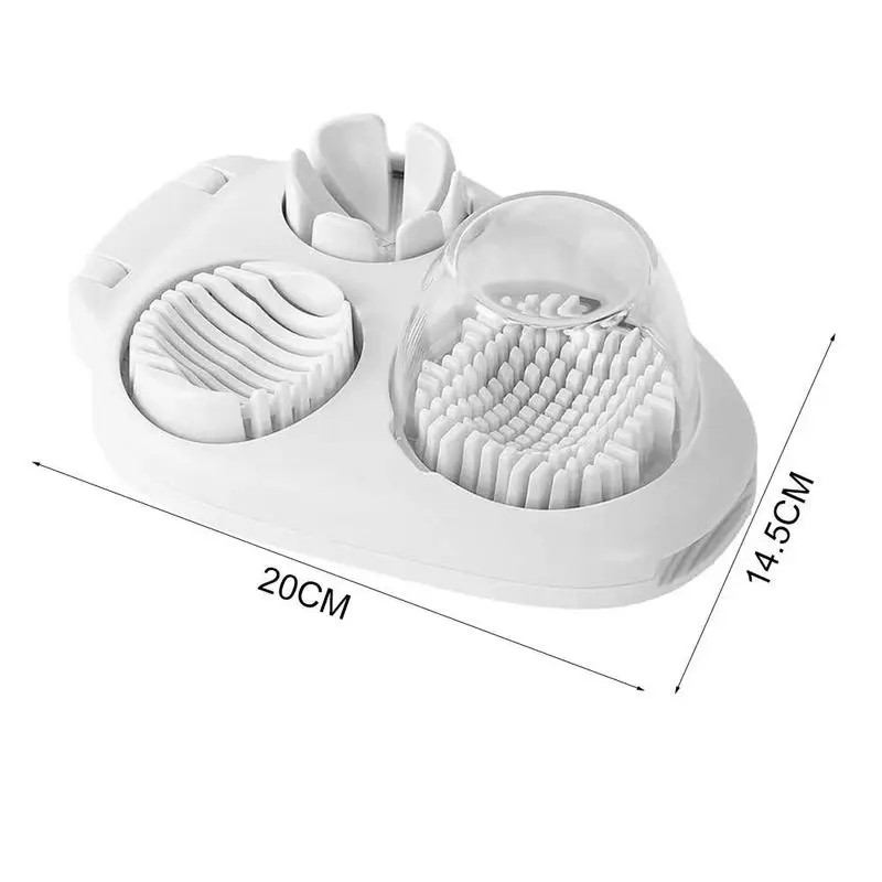

Best Selling Food Splitter Egg Cutter Tool Three-in-one Household Multi-function Tool Egg Egg Portable Fancy Cutter Egg F7Y4
