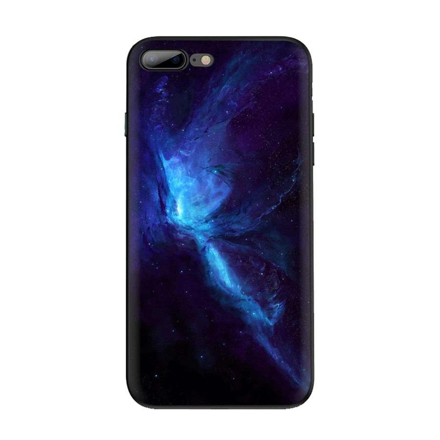Fantasy Nebula Space Stars Universe Phone Case Cover for iPhone 11 Pro X XS XR Max 7 8 6 6s Plus 5 5S SE Cute | Мобильные телефоны