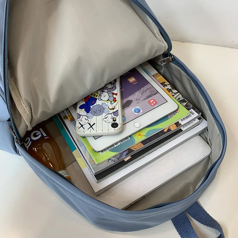 

DCIMOR New Waterproof Nylon Women Backpack Female Multi-pocket Large Capacity Schoolbags For Teenage Girls Travel Bag Mochilas