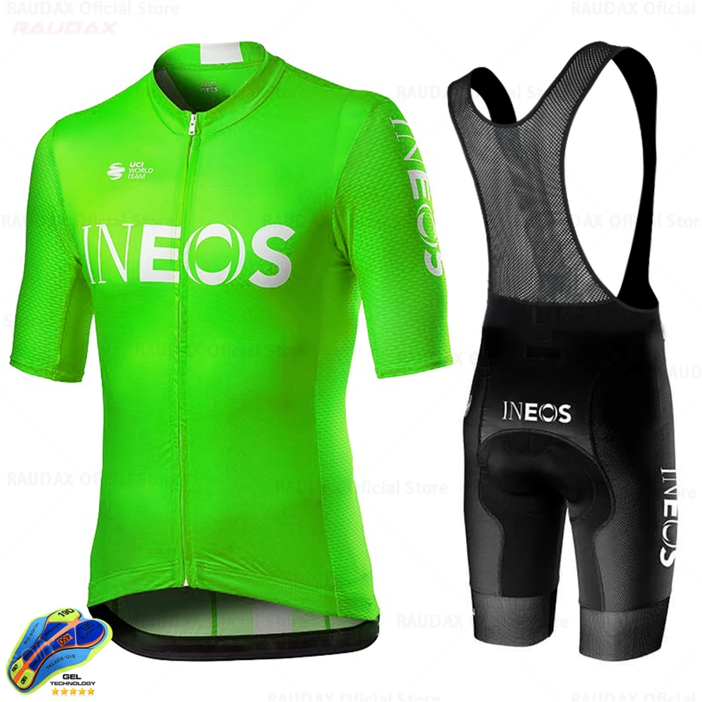 2020 Pro Team INEOS летний комплект Джерси для велоспорта дышащие спортивные майки