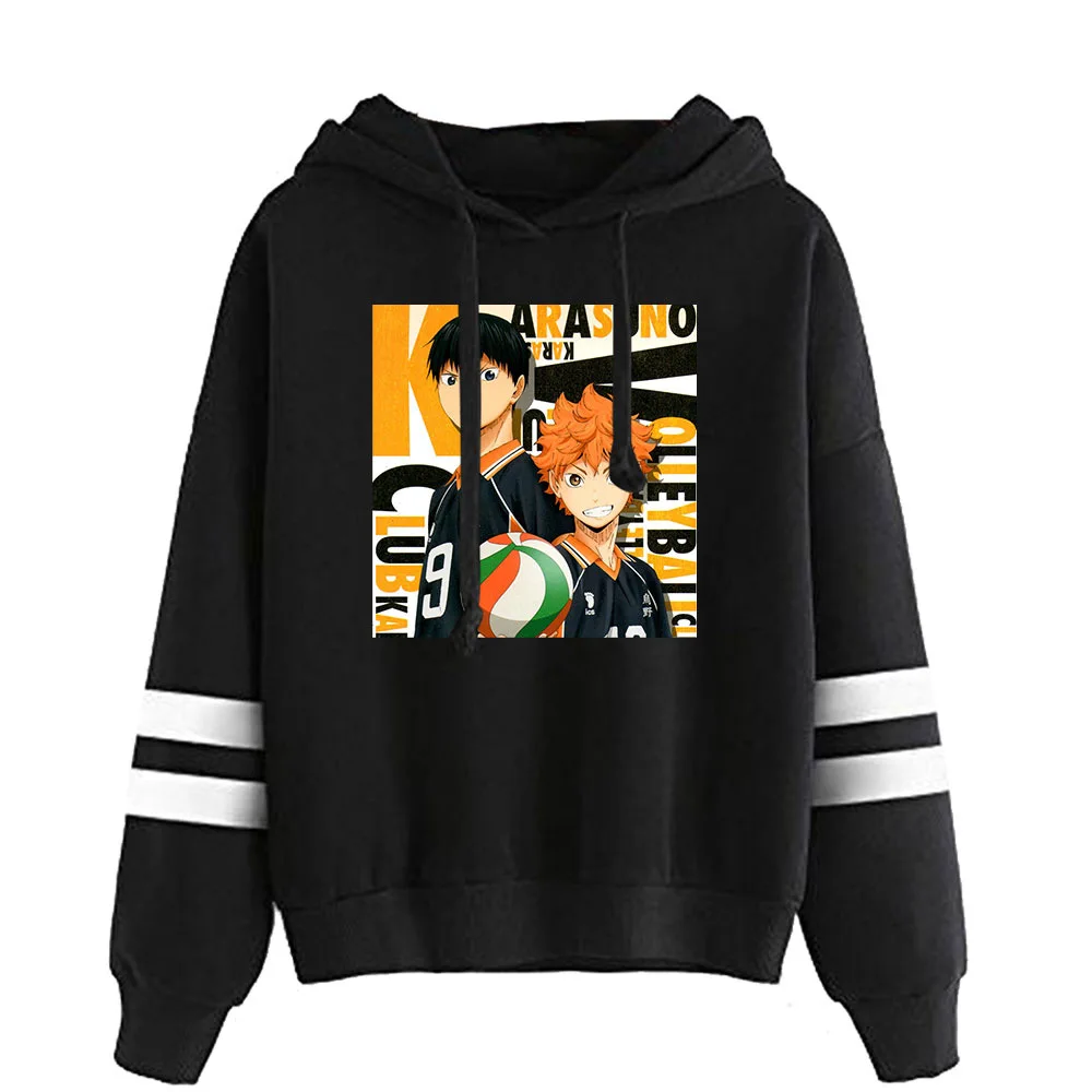 

Japanese Cartoon Volleyball Teenagers' Fresh and Sweet Long Sleeve Parallel Bars Men's Hoodies Anime