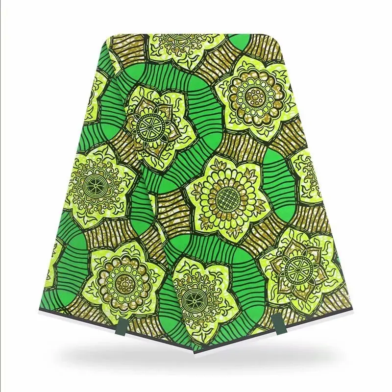 2021 Высококачественная африканская ткань 100% хлопок мягкая с Африканским воском