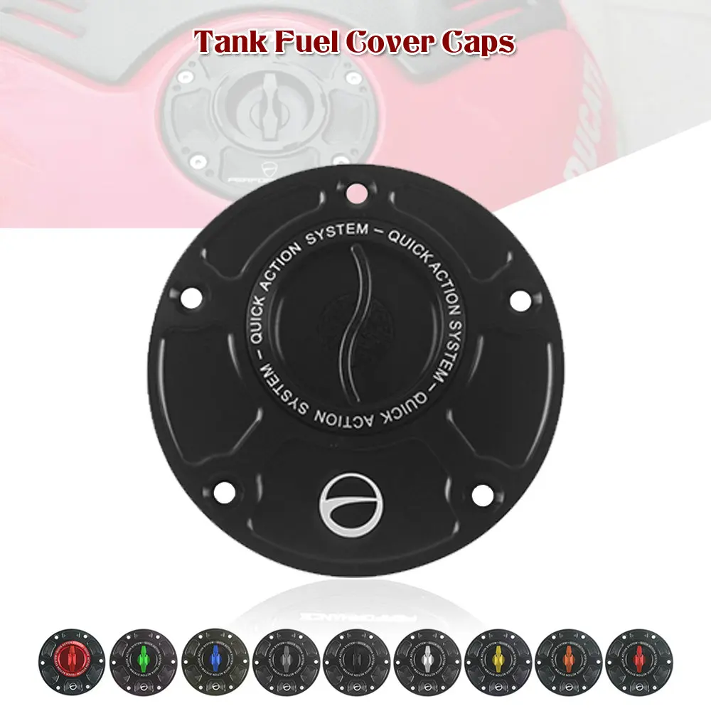 Motorcycle CNC Accessories Quick Release Key Fuel Tank Gas Oil Cap Cover for Mv Agusta F4 750/1000 1997-2009