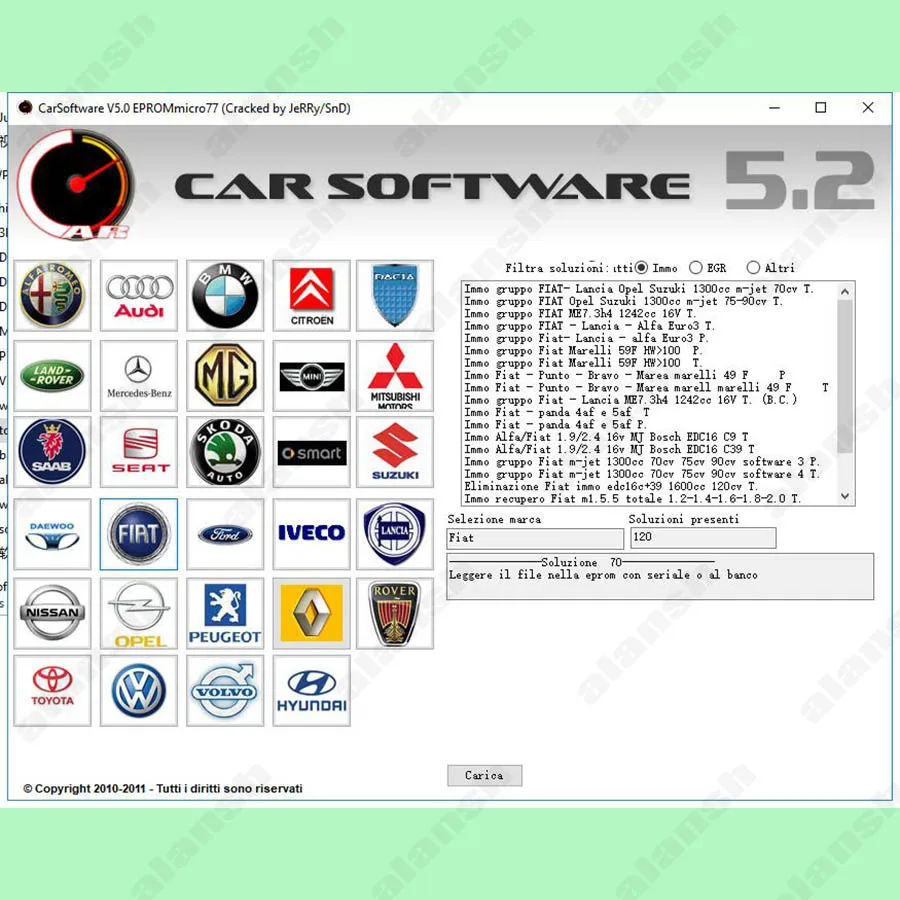 Автомобильное программное обеспечение CarSoftware V5.2 EPROMmicro77 5 2 (Immo Off EGR и инструмент