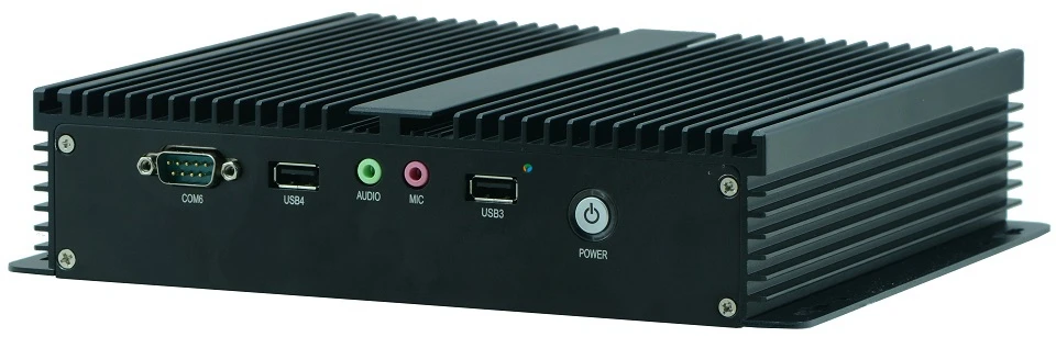 Безвентиляторный мини-ПК с ОС Windows 7/8/10 Core i5 3317U 6* RS232 COM промышленный прочный ПК компьютер Вай-Фай HDMI+ VGA