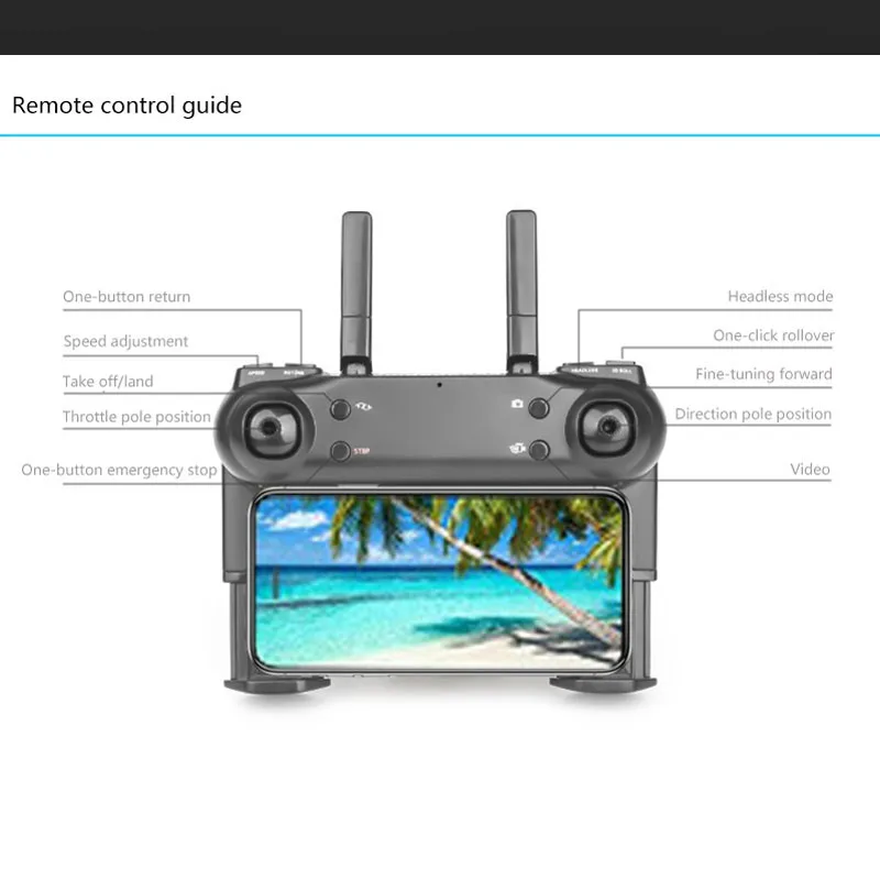 Новый S165 Дрон 4k HD камера 1080p оптическое положение потока двойная gps Квадрокоптер 25