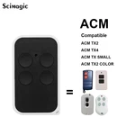ACM TX2 TX4 TX маленькийTX2 цветной пульт дистанционного управления для гаражной двери клон 4CH дубликатор для ACM непрерывно изменяющийся код 433 МГц передатчик