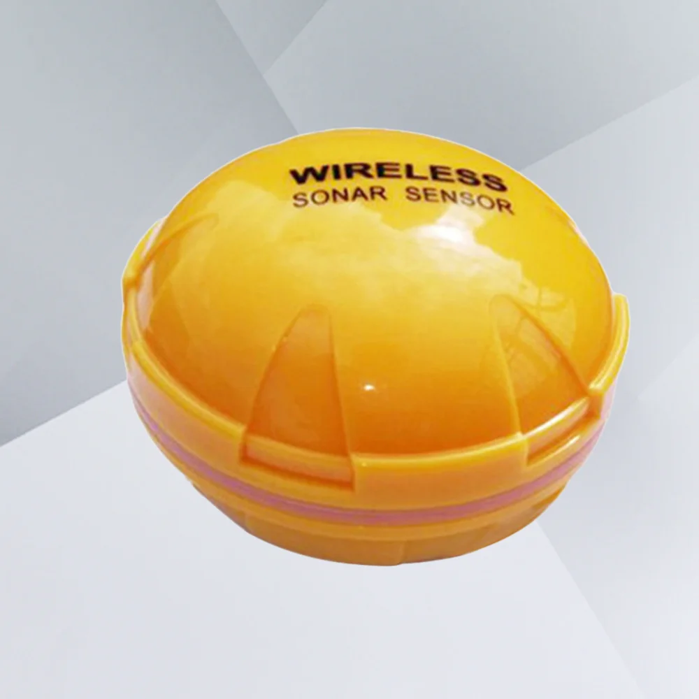 

Portable Fish Finder Echo Sounder 0.6-36M Wireless Phone Sonar Echo Sounders Fishfinder for Fishing (Yellow)