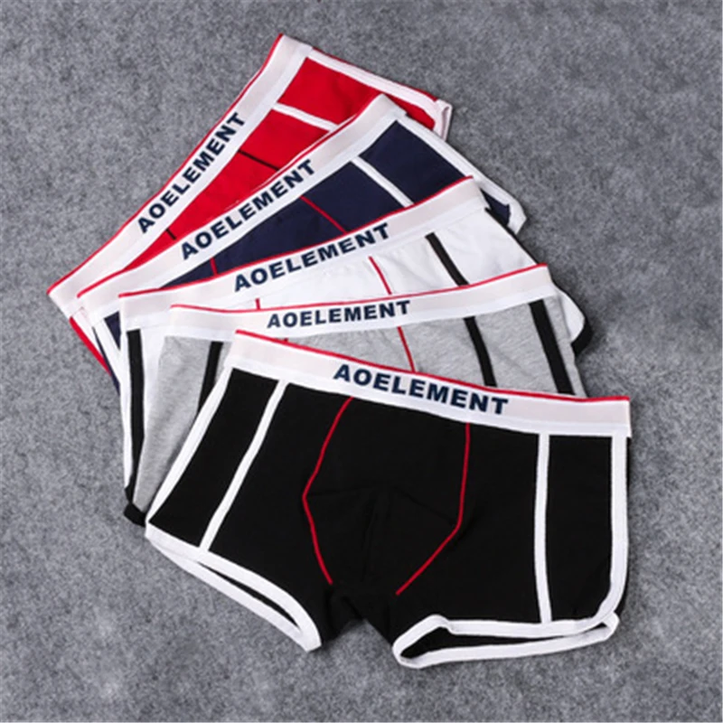 

Xiaomi Mijia Men's Boxer Shorts, Cotton Pants, Personality Trendy Brand Underwear, Boys Breathable Trendy Boxer Shorts