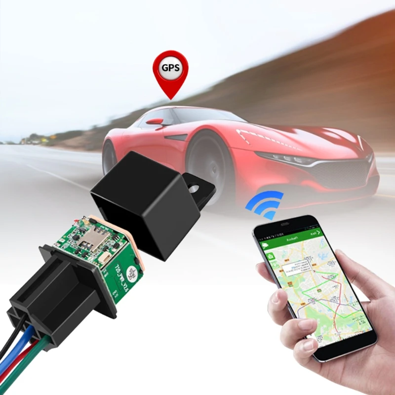 Автомобильное реле GPS трекер GSM локатор дистанционное управление противоугонное