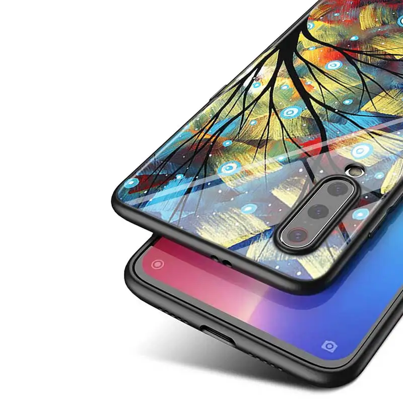 

Abstract Painting Golden For Xiaomi Mi Note 10 Ultra 5G 9 SE 8 A3 A2 A1 6X Poco M2 Pro Play F1 Lite 5G Bright Black Phone Case