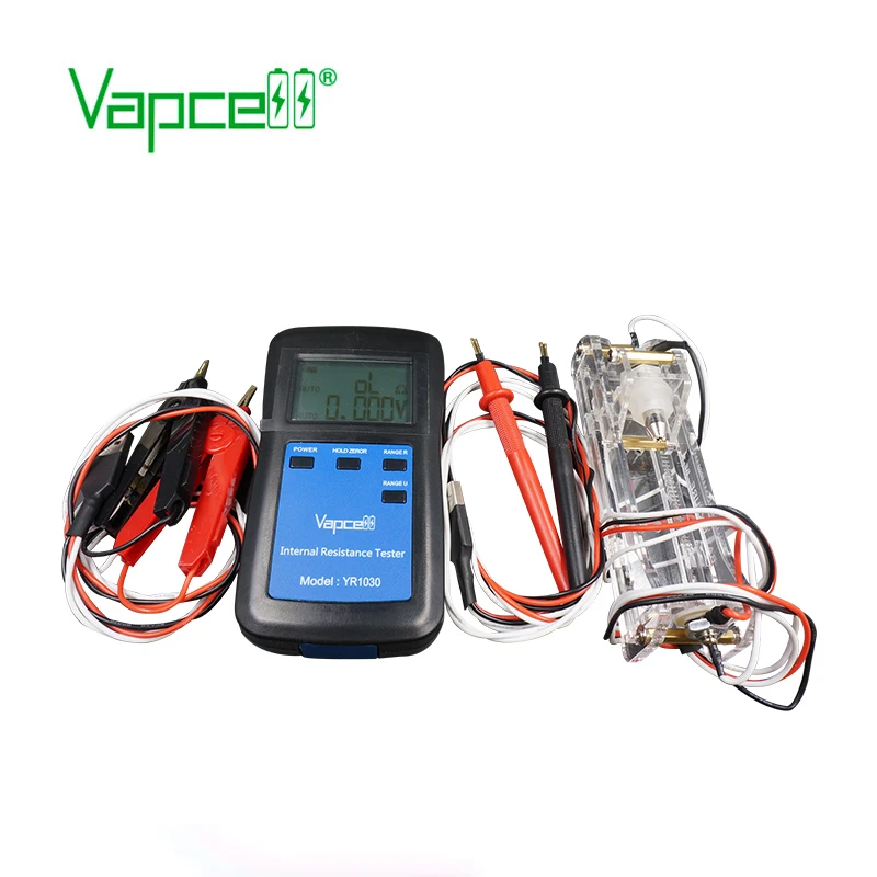 Vapcell внутренний тест сопротивления er YR1030 инструмент для быстрого испытания литиевой батареи