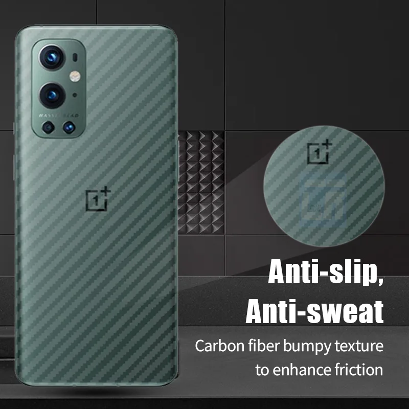 5-10 шт./лот матовая задняя мягкая пленка из углеродного волокна для OnePlus 9 Pro 9RT 9R 8 8T