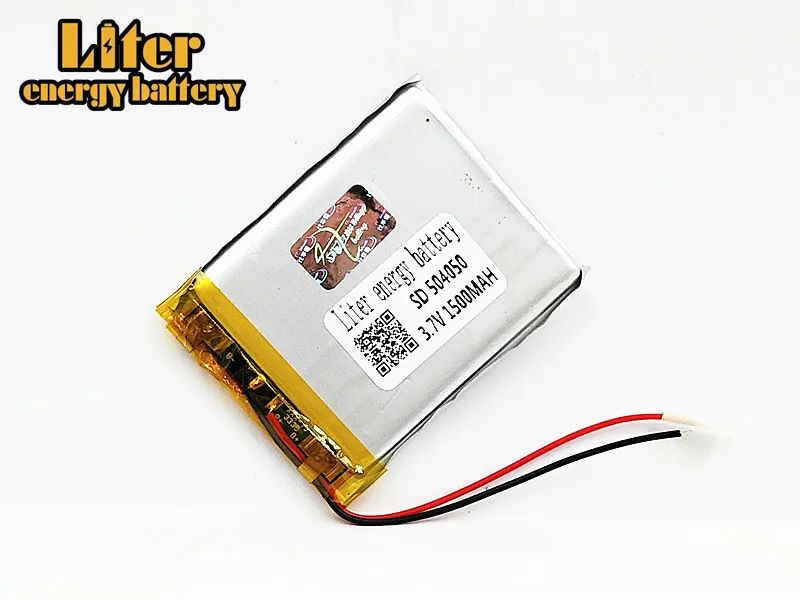 Аккумуляторная батарея 3 7 V 1500mAh литий-полимерный аккумулятор 504050 MP3 MP4