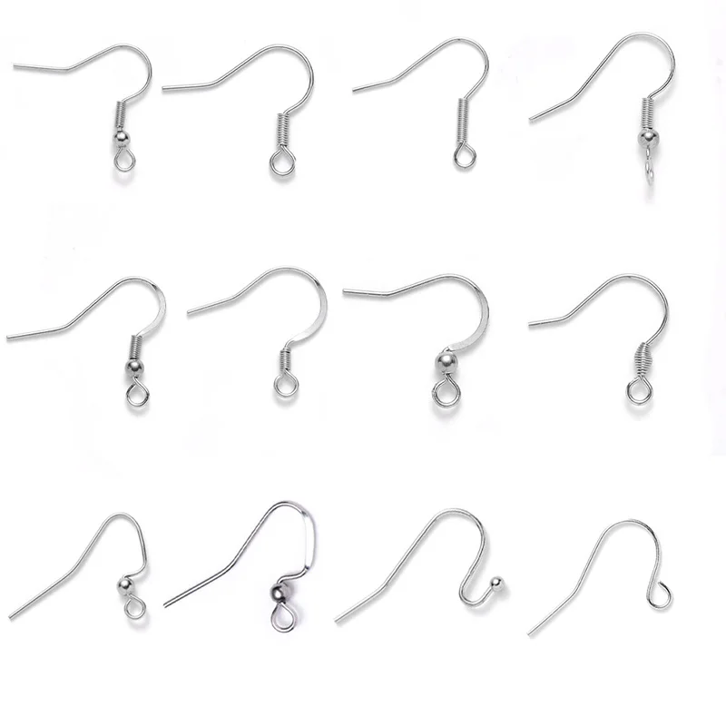 

Застежка-крючок для сережек, из нержавеющей стали 304, 50 шт./лот