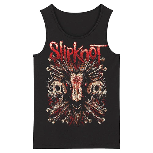 Todhoof Slipknot новая волна американского тяжелого металла Deathcore мужской топ топы на бретелях Азиатский размер - Цвет: 1
